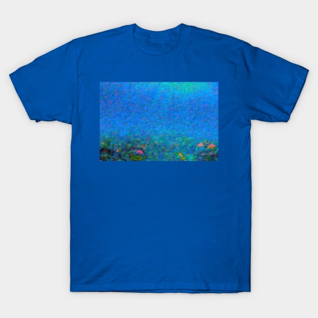 Coral Reef Pointillism T-Shirt by cannibaljp